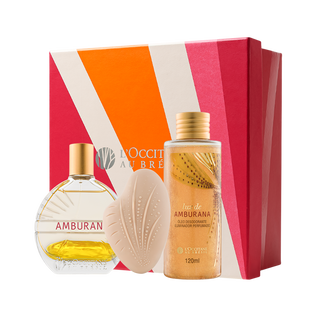 Combo Luz de Amburana: Eau de Parfum, Sabonete e &Oacute;leo Iluminador